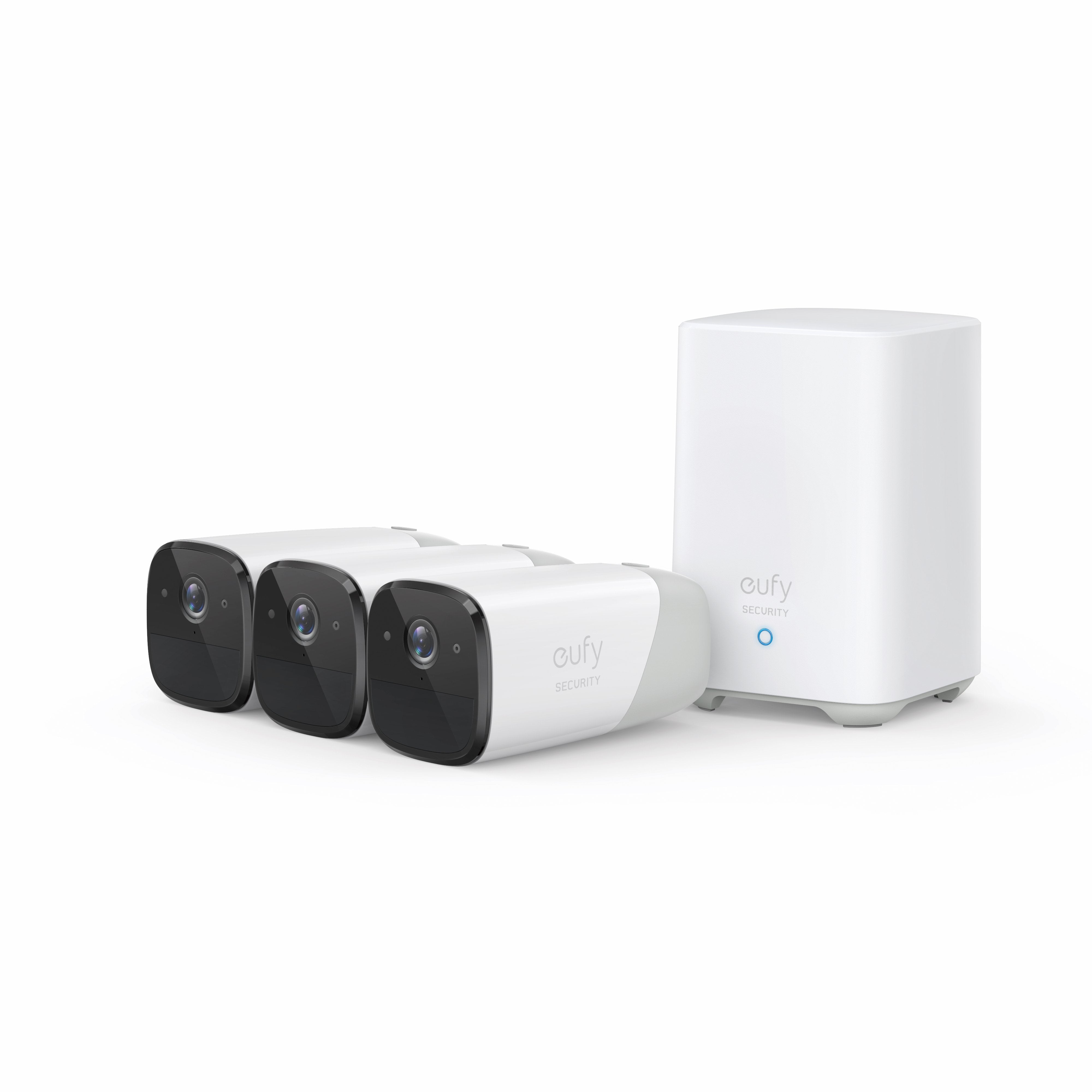EAN 0194644020835 - Eufy eufyCam 2 Pro 3-Cam Kit Bala (forma) Cámara de seguridad IP Interior y exterior 2048 x 1080 Pixeles imagen 1