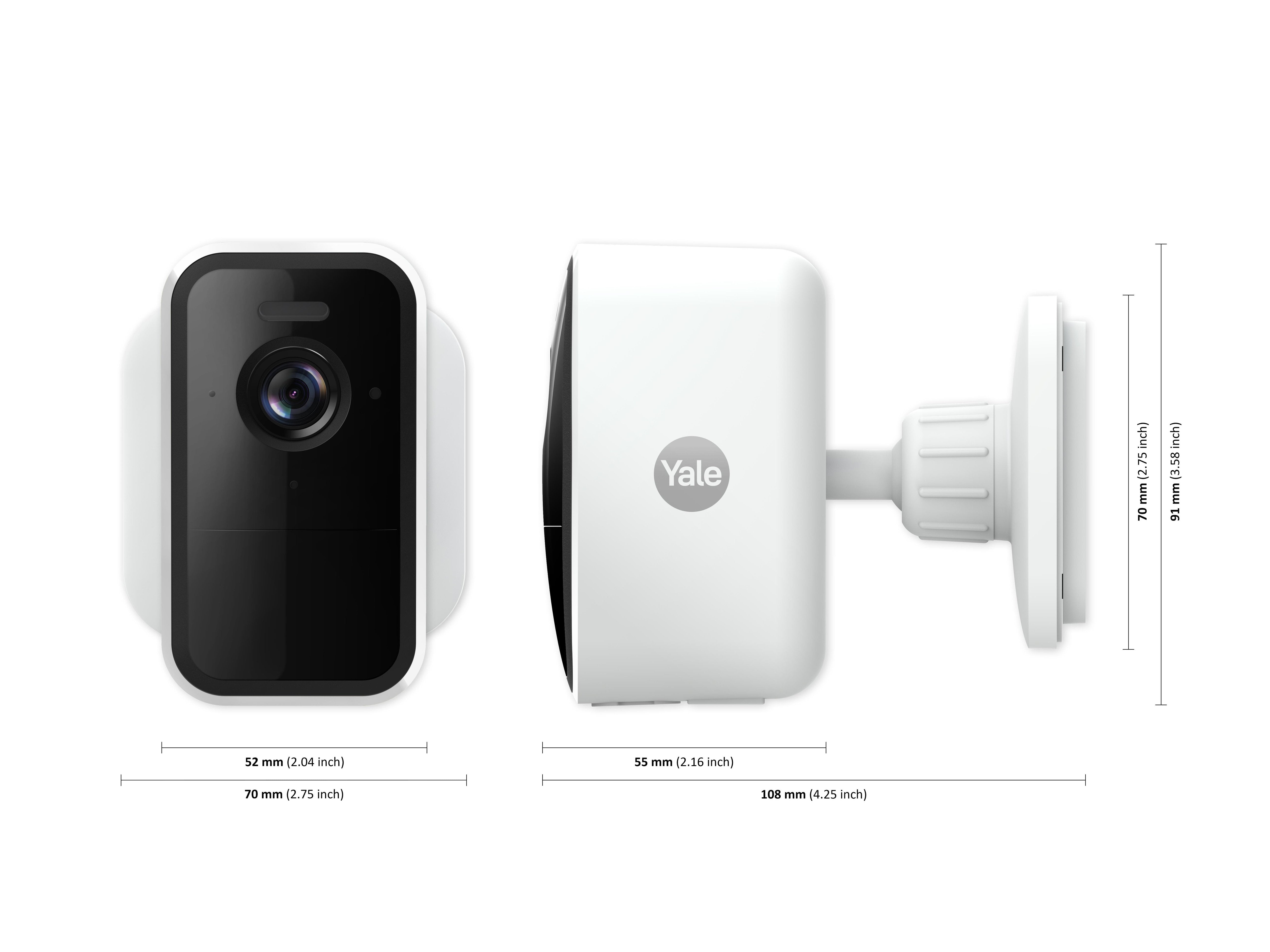 EAN 5052847126103 - Yale SV-OC-1A-W cámara de vigilancia Cubo Cámara de seguridad IP Interior y exterior 1080 x 1920 Pixeles imagen 3