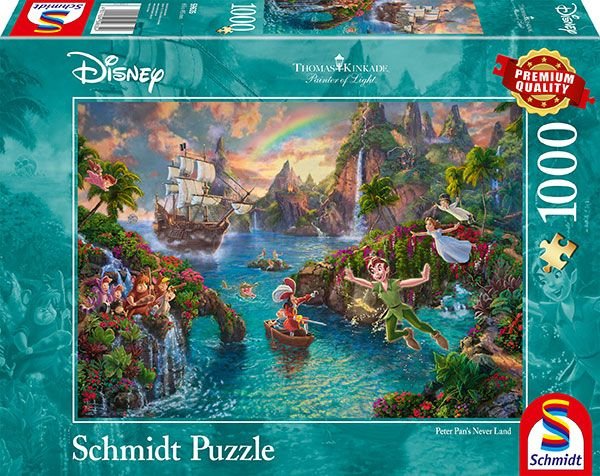 Puzzle Pintor De Luz - Disney, Peter Pan, Rompecabezas