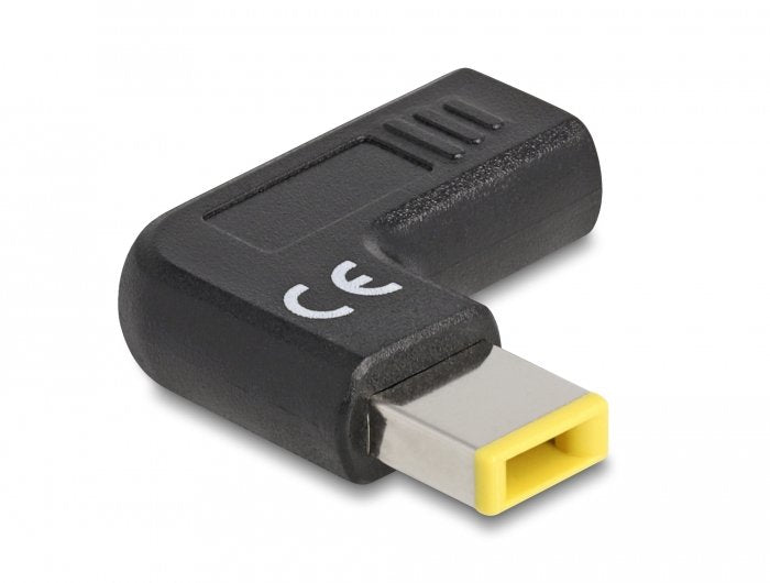 Delock Adapter Für Notebook Ladecable Usb Type-C Buchse Zu Lenovo 11,0 X 4,5 Mm Stecker 90° Gewinkelt