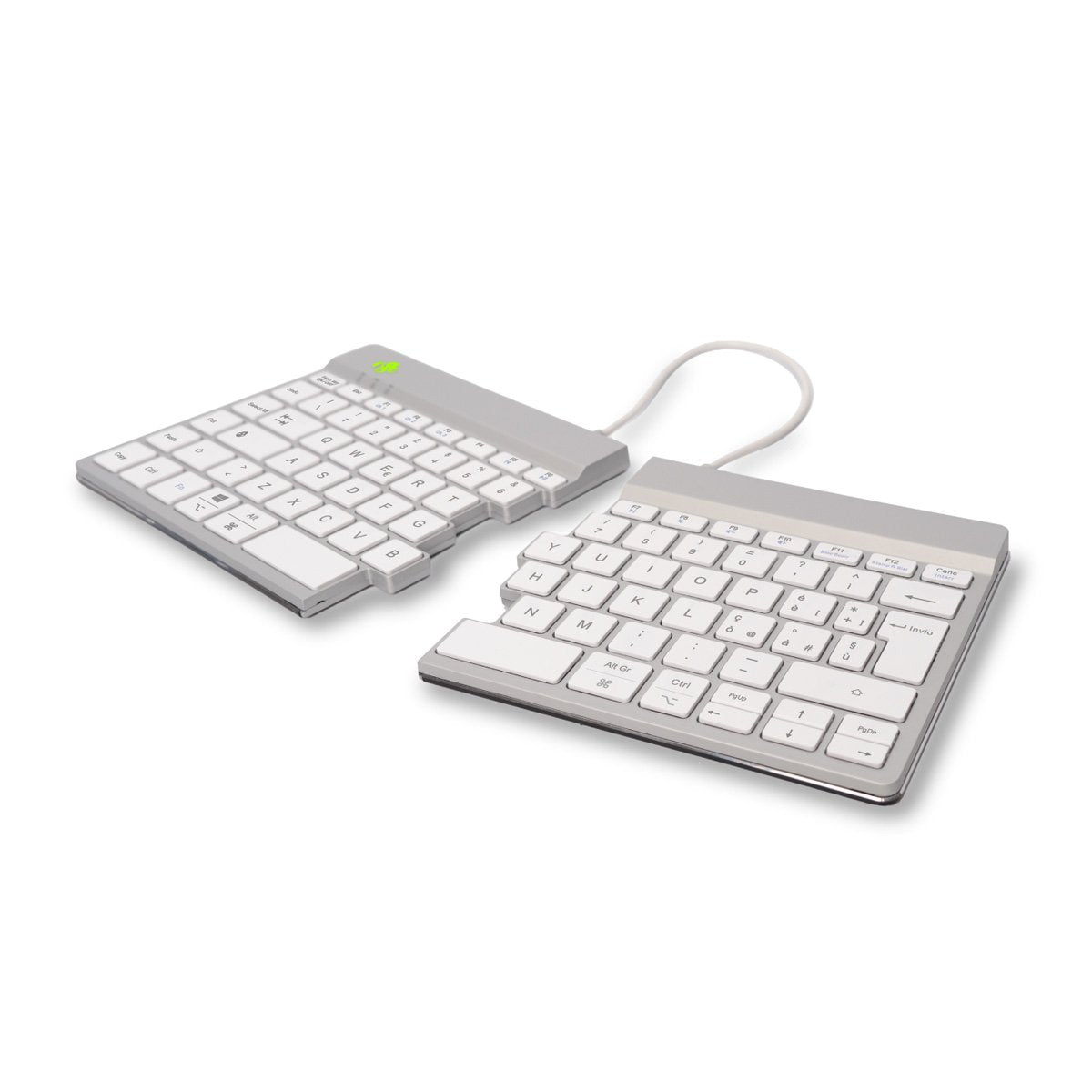 EAN 8719274492269 - R-Go Tools R-Go Split Break v2 teclado Universal USB + RF Wireless + Bluetooth QWERTY Italiano Blanco imagen 5
