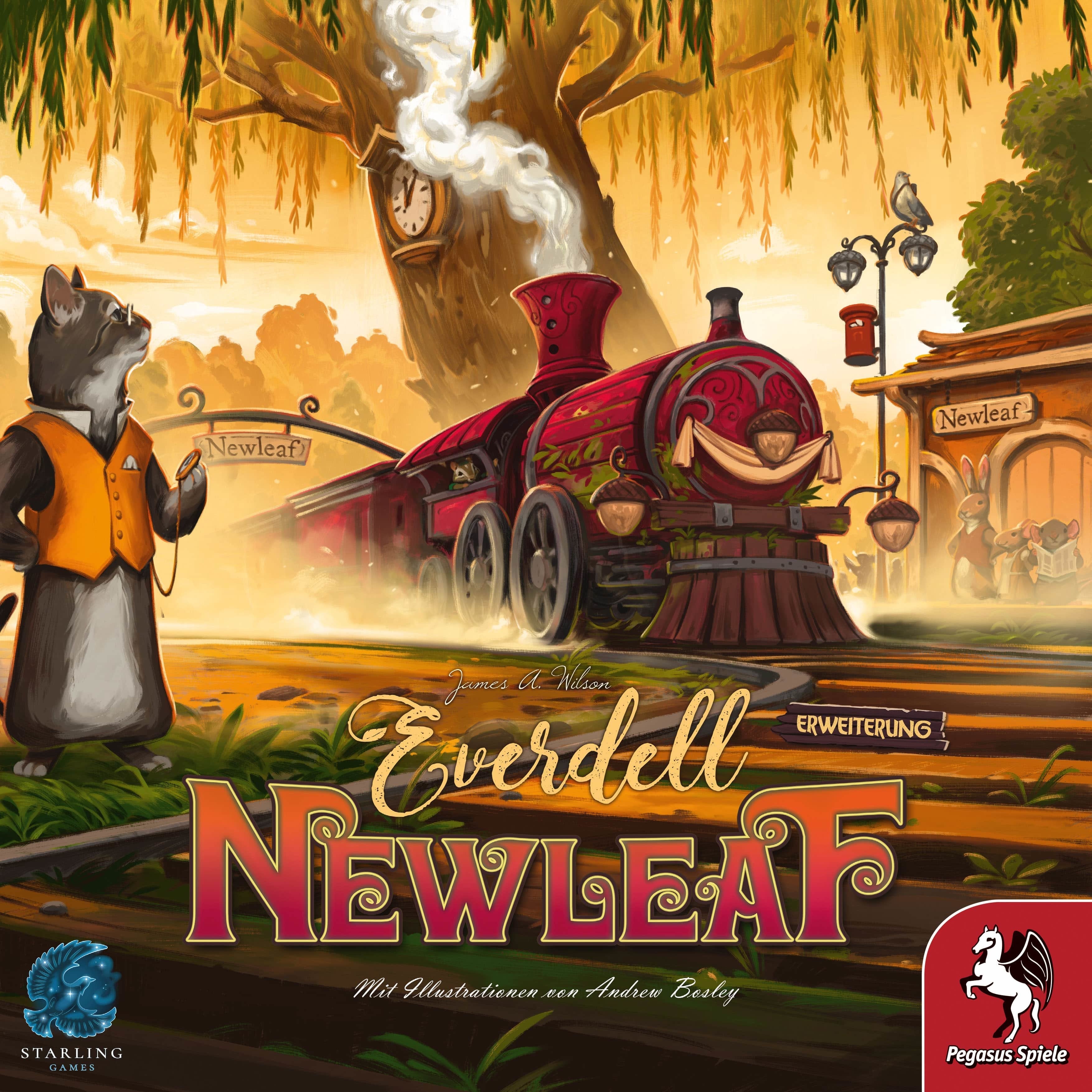 Pegasus Everdell: Newleaf, Extensión Del Juego De Mesa 57605g