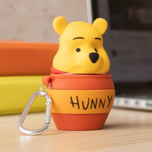 Thumbsup! Funda Powersquad Airpods "Pooh" Silicona 3d