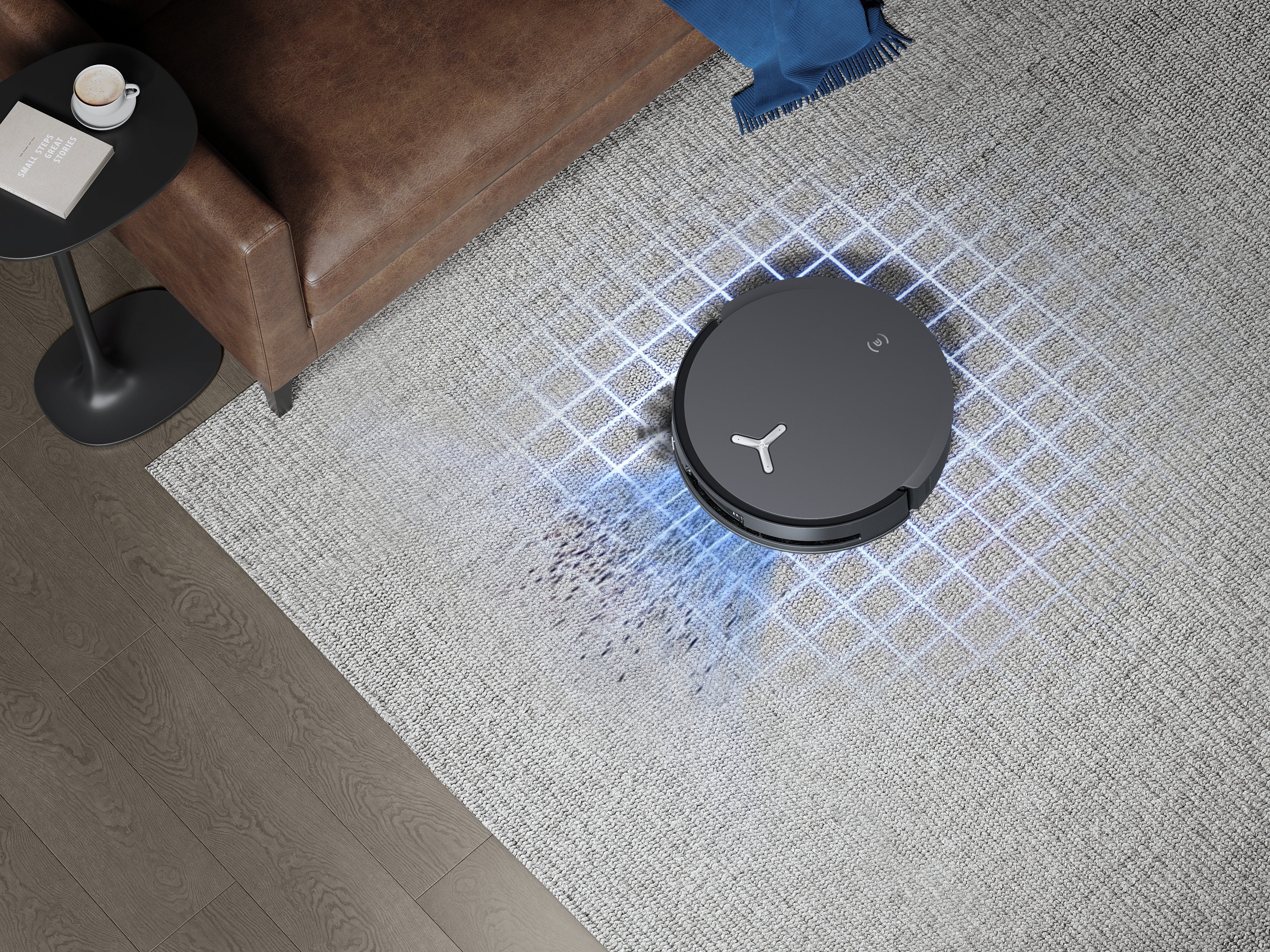 Ecovacs X8 Omni Black Saug-Wischroboter