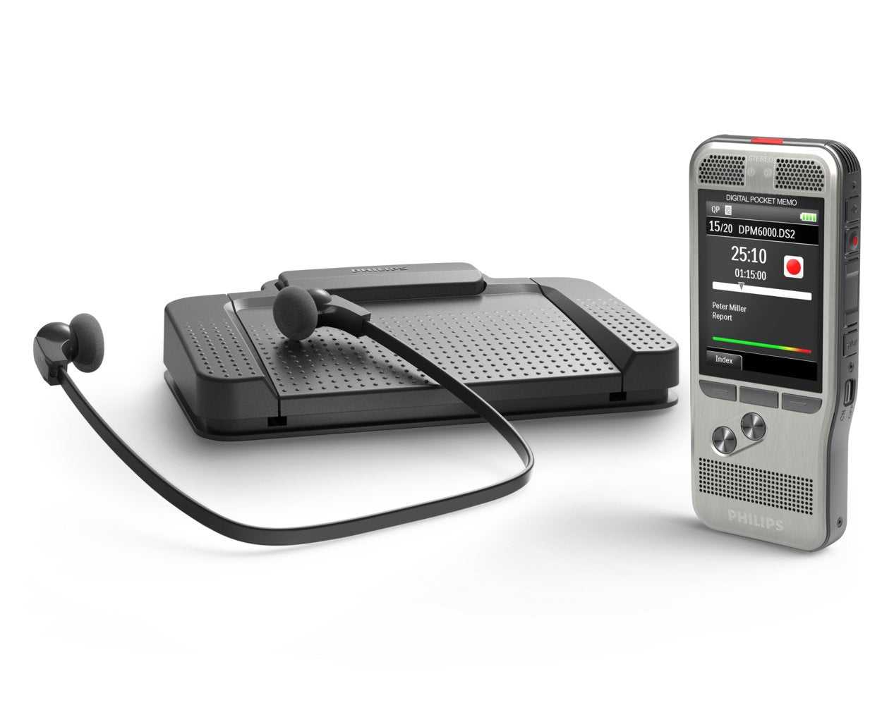 EAN 9120056503155 - Philips DPM6700/03 sistema de traducción/ transcripción Pedal de control imagen 4