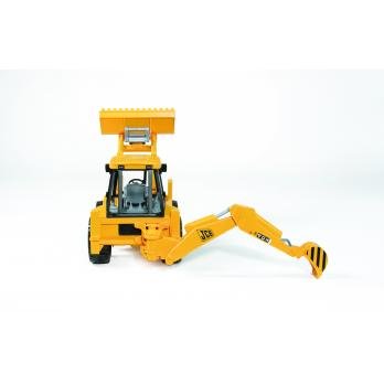 Bruder Excavadora Jcb 4cx Pala Frontal Y Trasera 02428