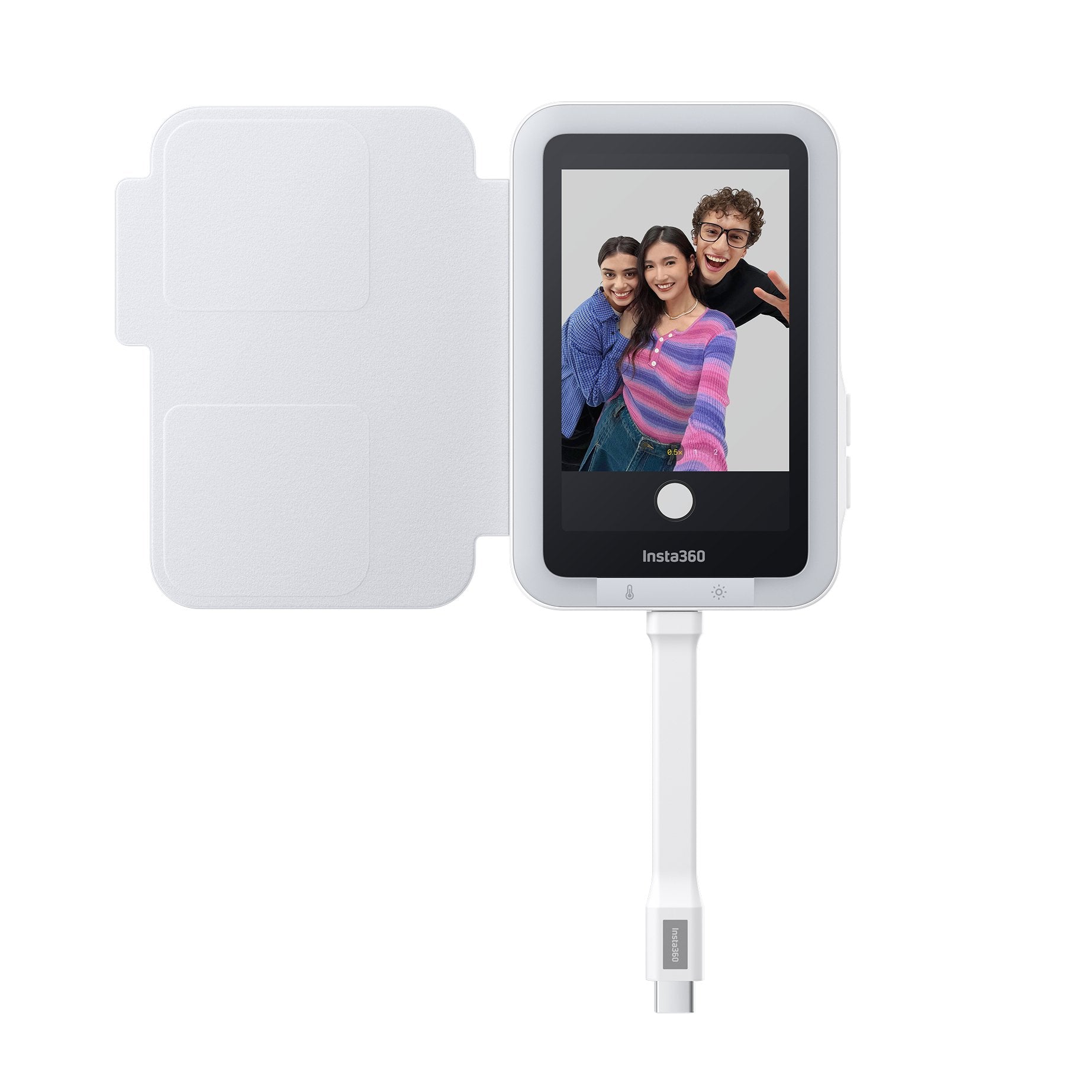 Insta360 Snap Selfie Screen Mit Licht
