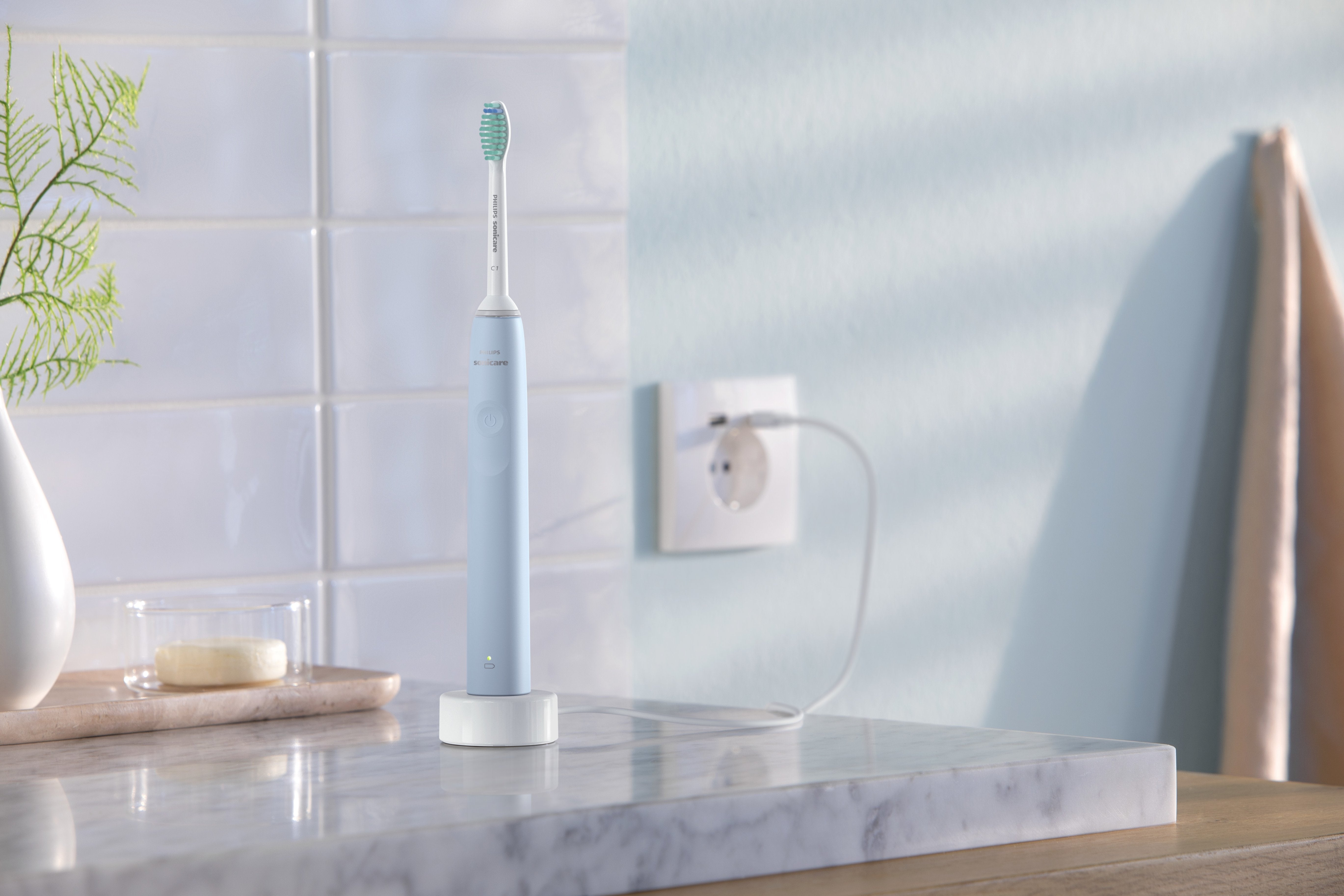 EAN 8710103985488 - Philips Sonicare 2100 series HX3651/12 cepillo eléctrico para dientes Adulto Cepillo dental sónico Azul, imagen 4
