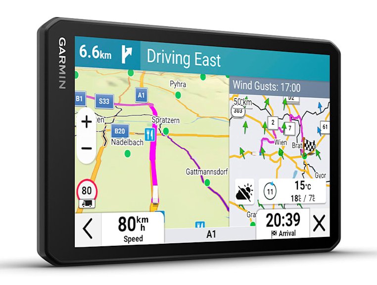 EAN 0753759335380 - Garmin dēzl LGV720 navegador Fijo 17,6 cm (6.95") TFT Pantalla táctil 242 g Negro imagen 3