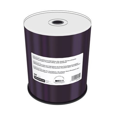 Mediarange Dvd+R 4.7gb 100pcs 16x Weiss Voll Bedruckbar Cakeb