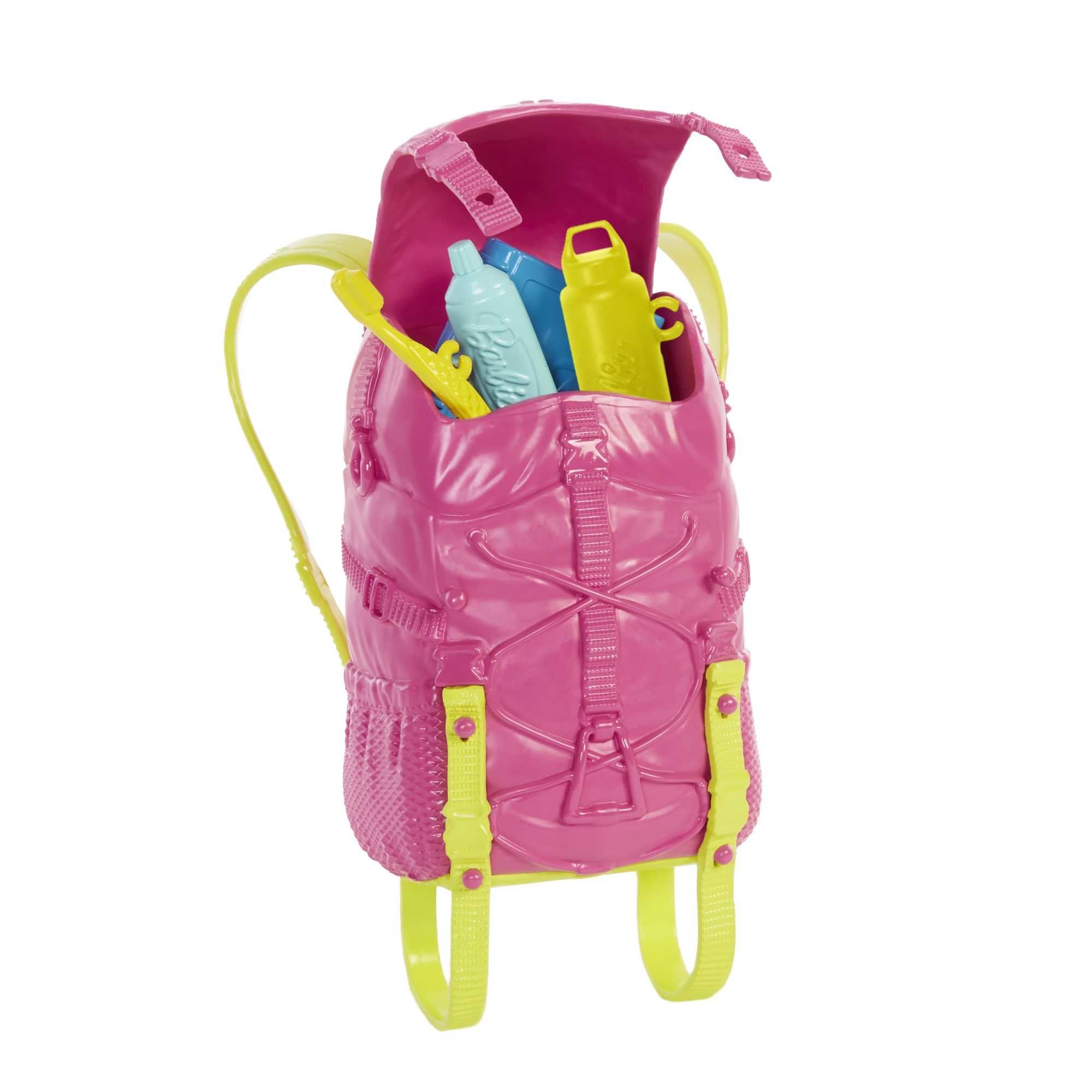 Mattel Barbie Juego Camping Con Muñeca Brooklyn, Cachorro Y Accesorios Hdf74