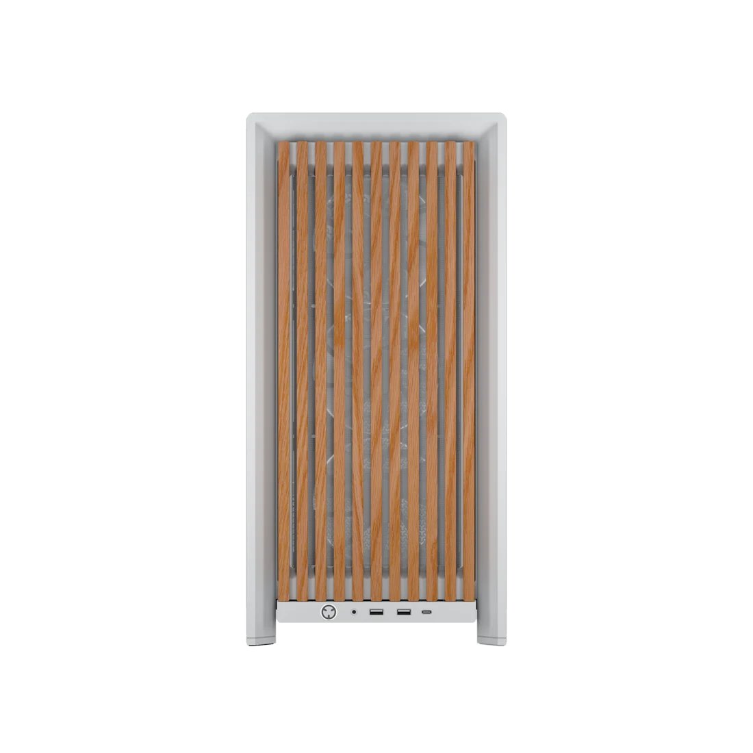 Caja Corsair Frame 4000d Rs Wood Mid-Tower White/Oak Cc-9011341-Ww