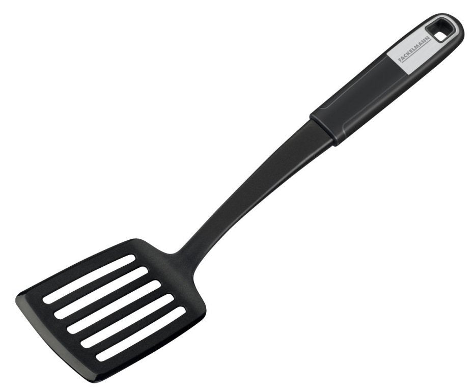 Fackelmann Pfannenwender Sense Negro, Plateado