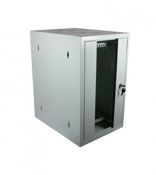 Allnet 19\"Wandgehäuse, 5he, Vertikal, T370 Lichtgris, Smh-Serie,