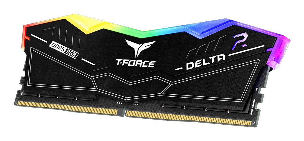 Memoria Team Group 32 Gb Ddr5 6400 2x 16 Gb , Ff3d532g6400hc32adc01, Delta Rgb, Intel Xmp, Amd Expo Ff3d532g6400hc32adc01 Negro