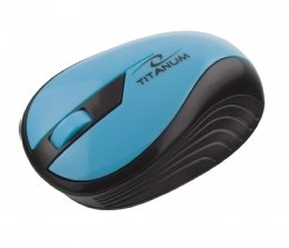 Titanum Tm114t Rainbow - Ratón Óptico Inalámbrico 3d 2.4 Ghz 1000 Dpi 3d Teal