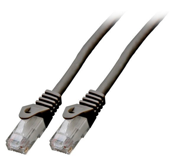 Cable De Red Efb Rj45 Cat.6 U Utp Lszh Cca Schwarz 1,5m