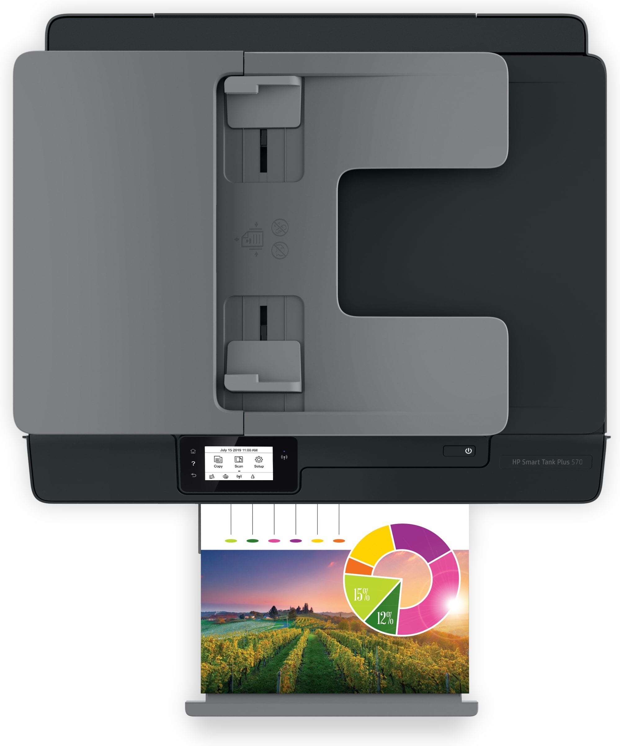 EAN 0193424413348 - HP Smart Tank Plus 570 Wireless All-in-One Inyección de tinta térmica A4 4800 x 1200 DPI 11 ppm Wifi imagen 5