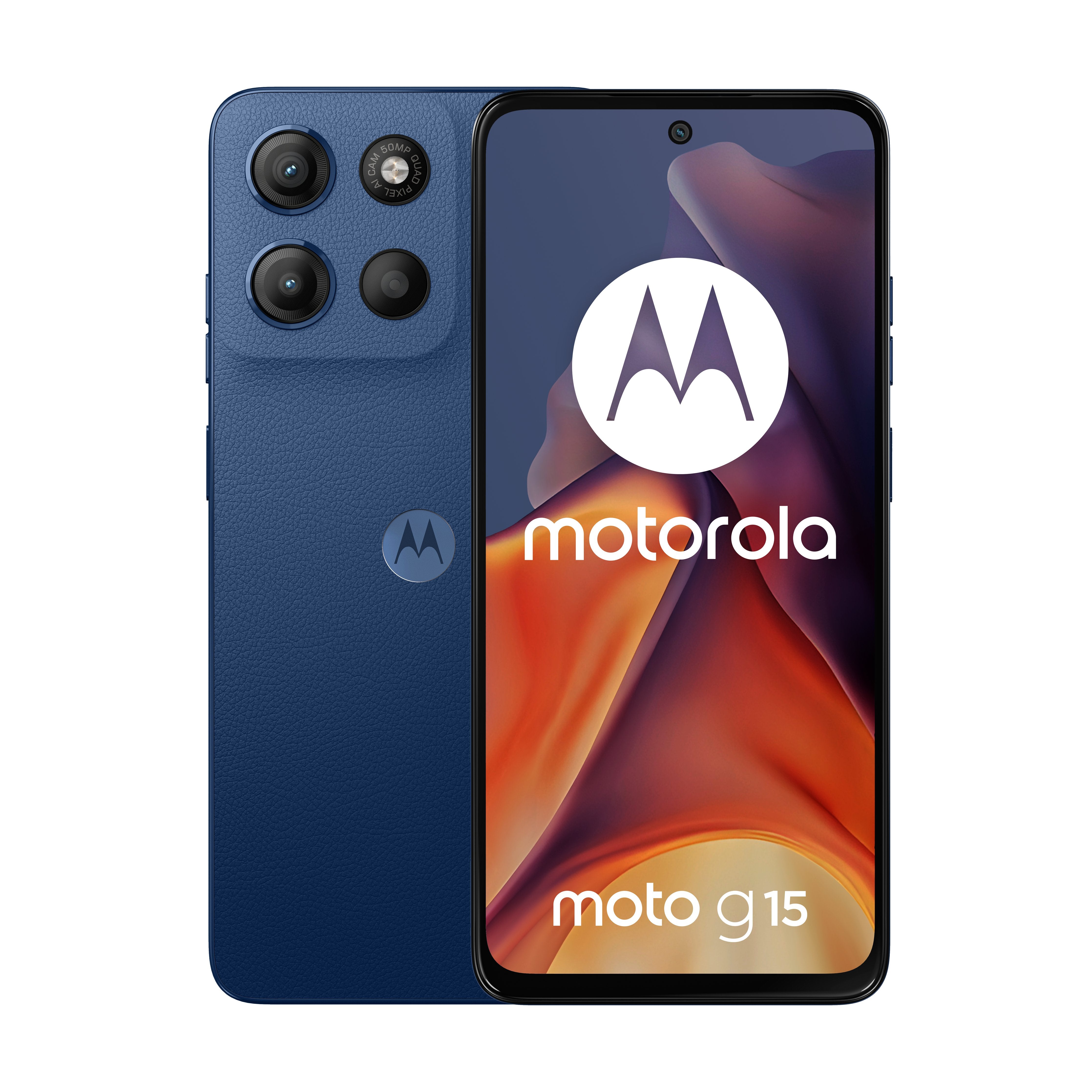 EAN 0840023291753 - Motorola moto g15 17,1 cm (6.72") SIM doble Android 15 4G USB Tipo C 8 GB 512 GB 5200 mAh Marina imagen 2