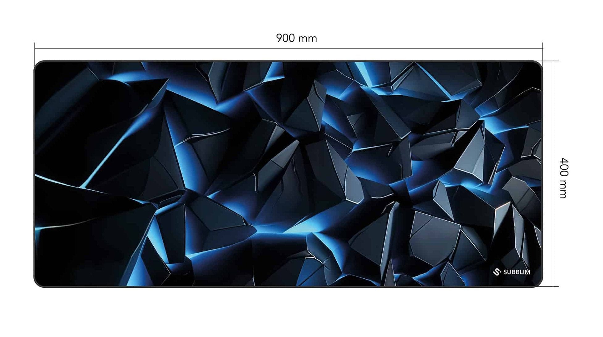 EAN 8436586743666 - SUBBLIM Blue Obsidian XL Mouse Pad Alfombrilla de ratón para juegos Azul oscuro imagen 2
