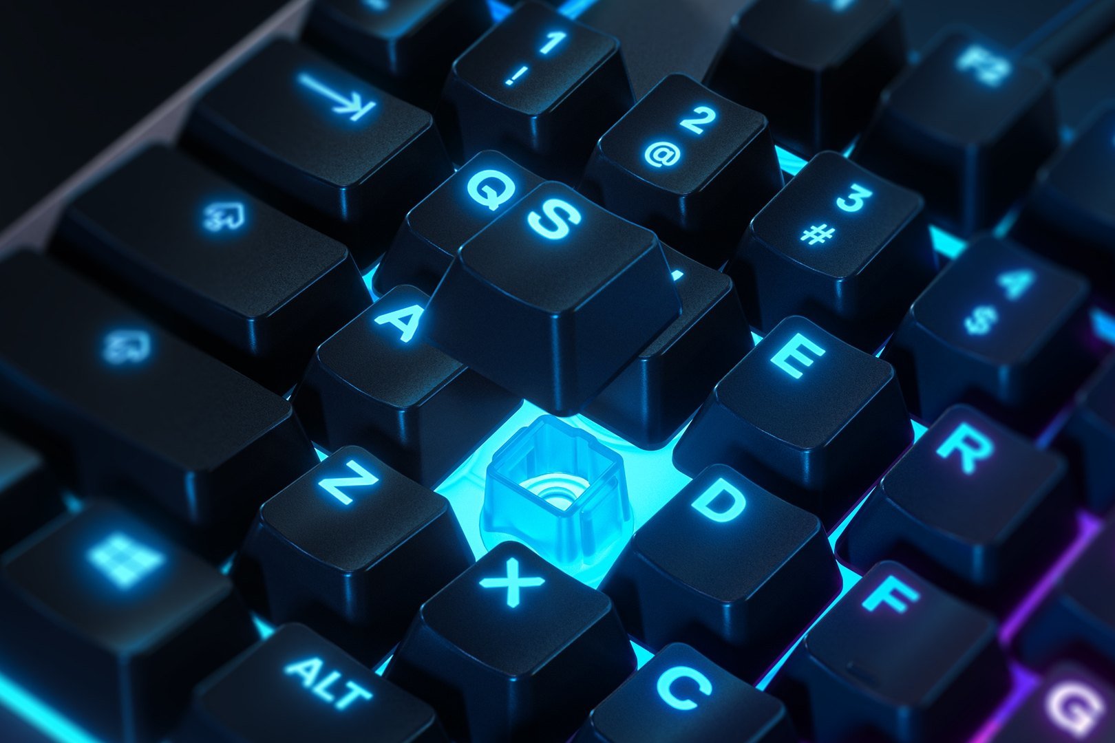 Teclado Ingles Steelseries Apex 3 Usb Negro