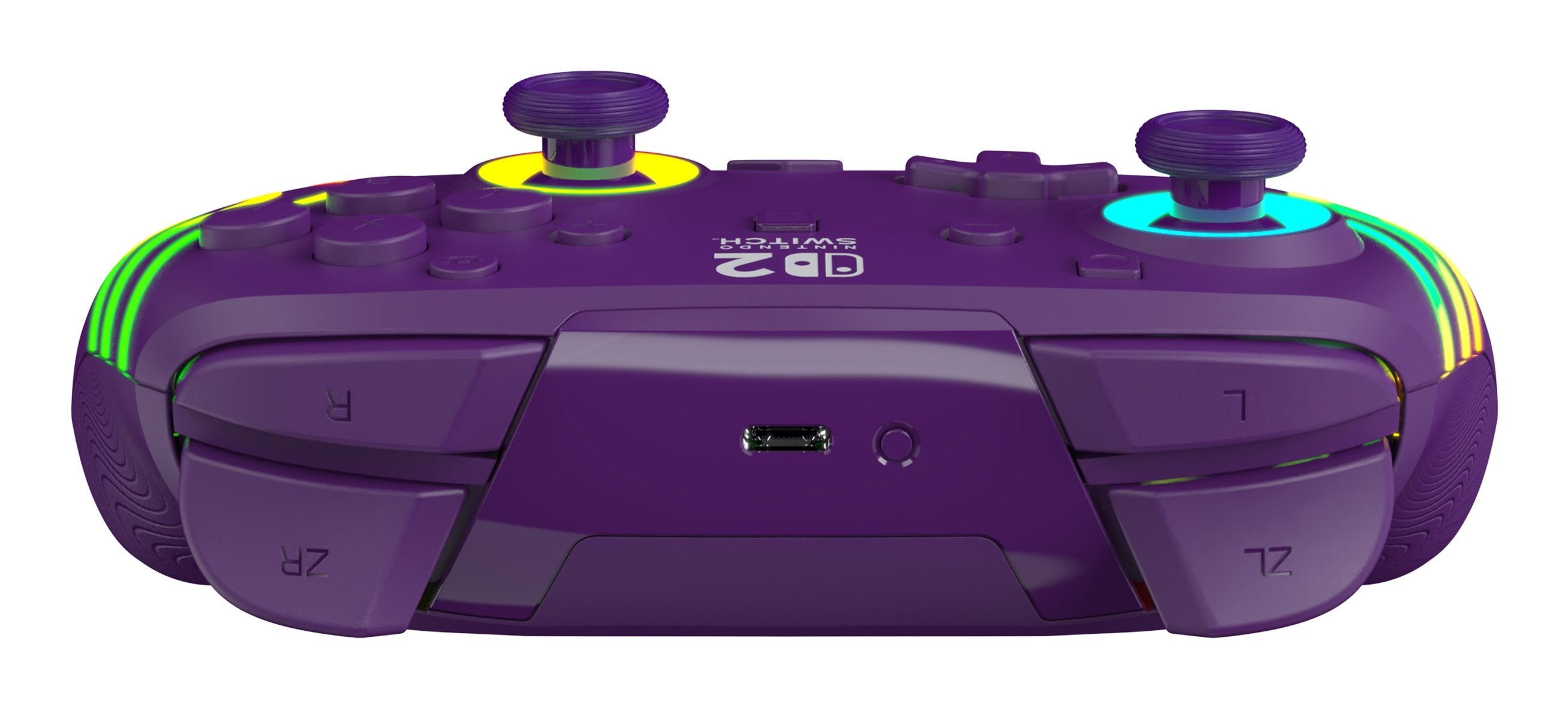 Turtle Beach Afterglow Morado Mando De Juego Rgb Inalámbrico Para Nintendo Switch 2
