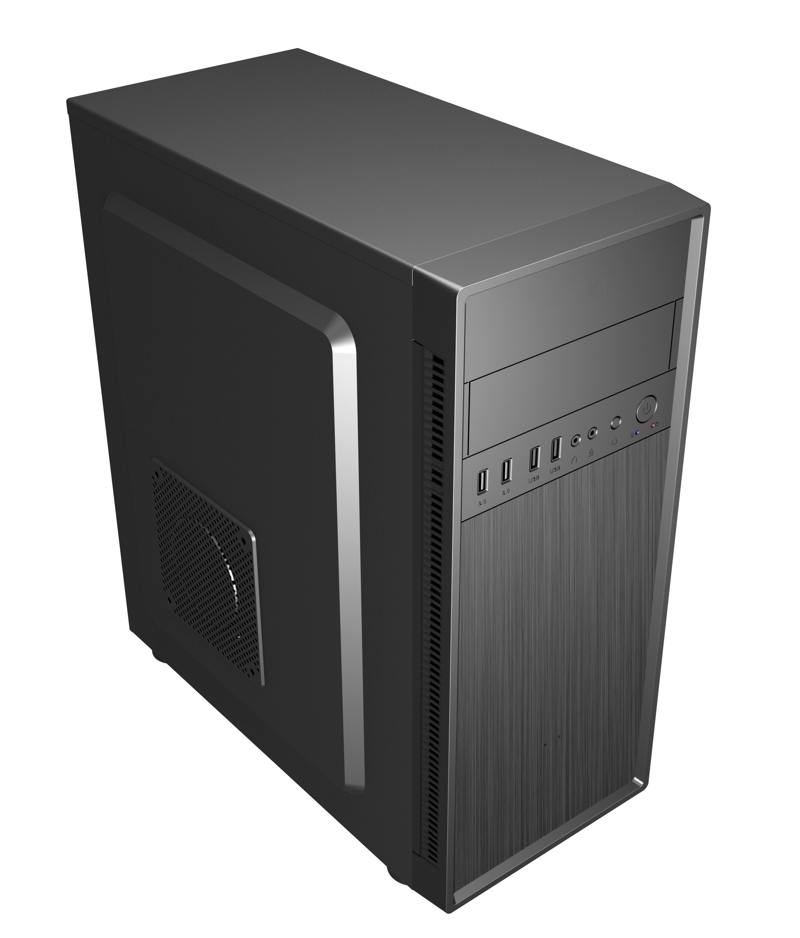 EAN 8716309127448 - Gembird Fornax 160 Mini Tower Negro imagen 2