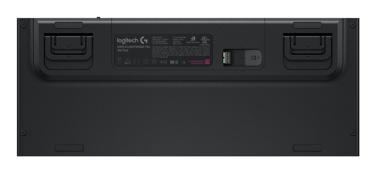 EAN 5099206121829 - Logitech G G915 X Lightspeed teclado Juego USB + RF Wireless + Bluetooth QWERTY Internacional de EE.UU. N imagen 5