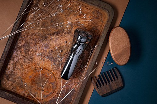 EAN 5902934835664 - Camry Premium CR 2925 afeitadora Máquina de afeitar de rotación Recortadora Gris imagen 14