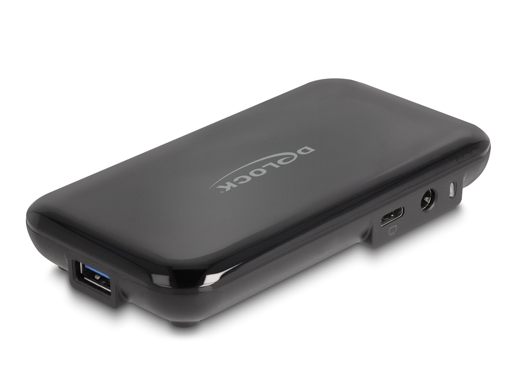 EAN 4043619642090 - DeLOCK 64209 hub de interfaz USB 3.2 Gen 2 (3.1 Gen 2) Type-C 10000 Mbit/s Negro imagen 1