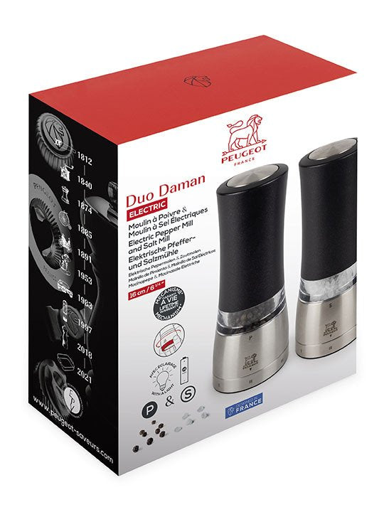 Peugeot Daman Z Electric Duo Pm+Sm Uselect 16 Cm Schwarz