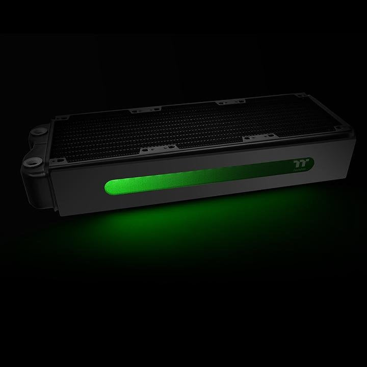 Thermaltake Panel De Radiador Led Pacific Rad Plus, Parte Lateral Del Radiador Rgb-Led