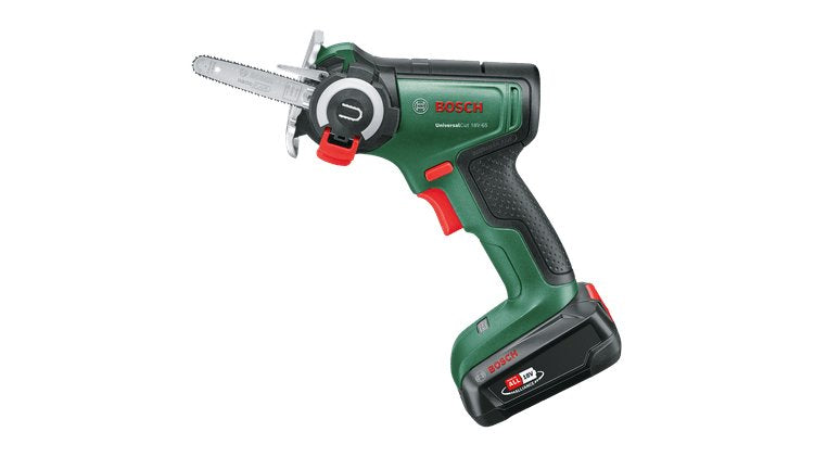 Sierra Inalámbrica Bosch Nanoblade Universalcut 18v-65, 18volt, (Verde/Negro, Batería Li-Ion 2,5ah, Power For All Alliance)