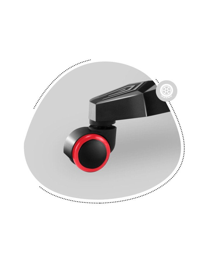 EAN 5903796010558 - Huzaro Ranger 6.0 Silla para videojuegos universal Asiento (de seguridad) de butaca Negro, Rojo imagen 9