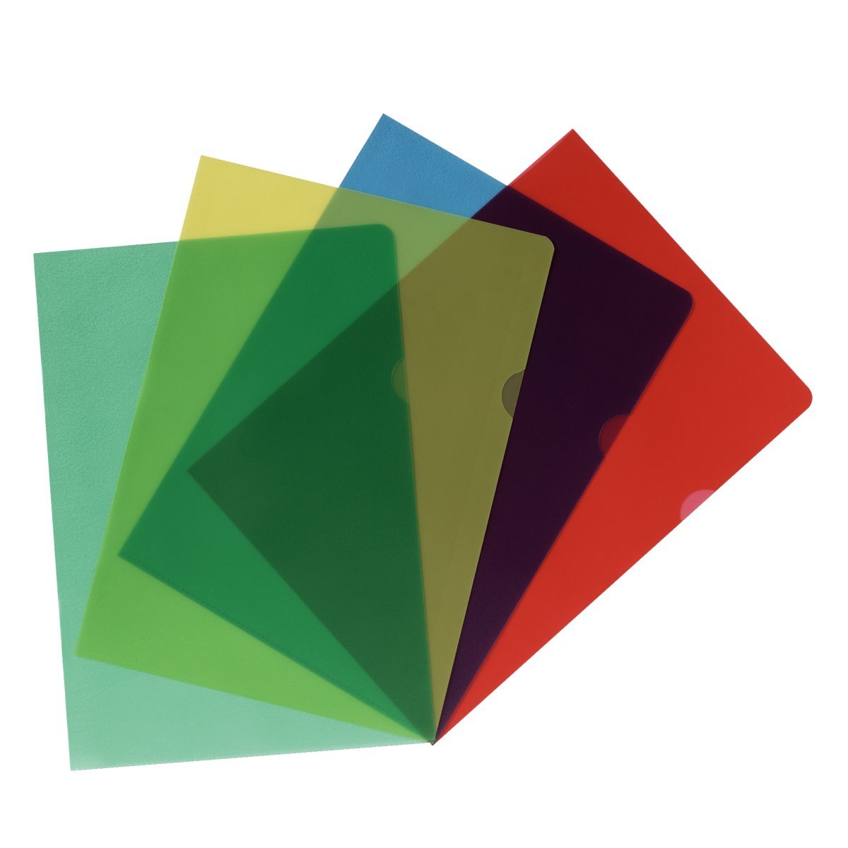 Funda Para Archivadores Herlitz A4 Granulada, Colores Surtidos, 20 Unidades