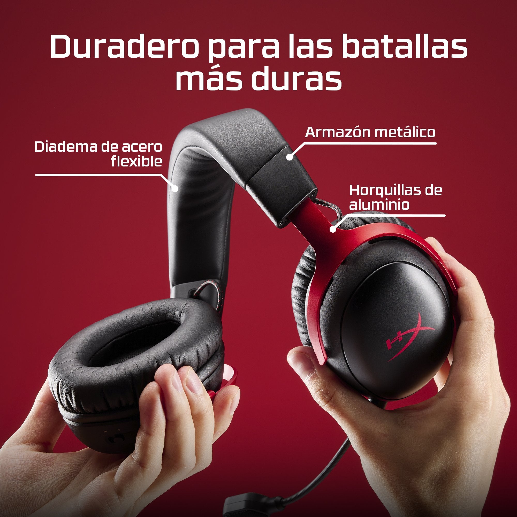 EAN 0198415435590 - HyperX Cloud III S Wireless Black Gaming Headset Inalámbrico Diadema Juego Bluetooth imagen 6
