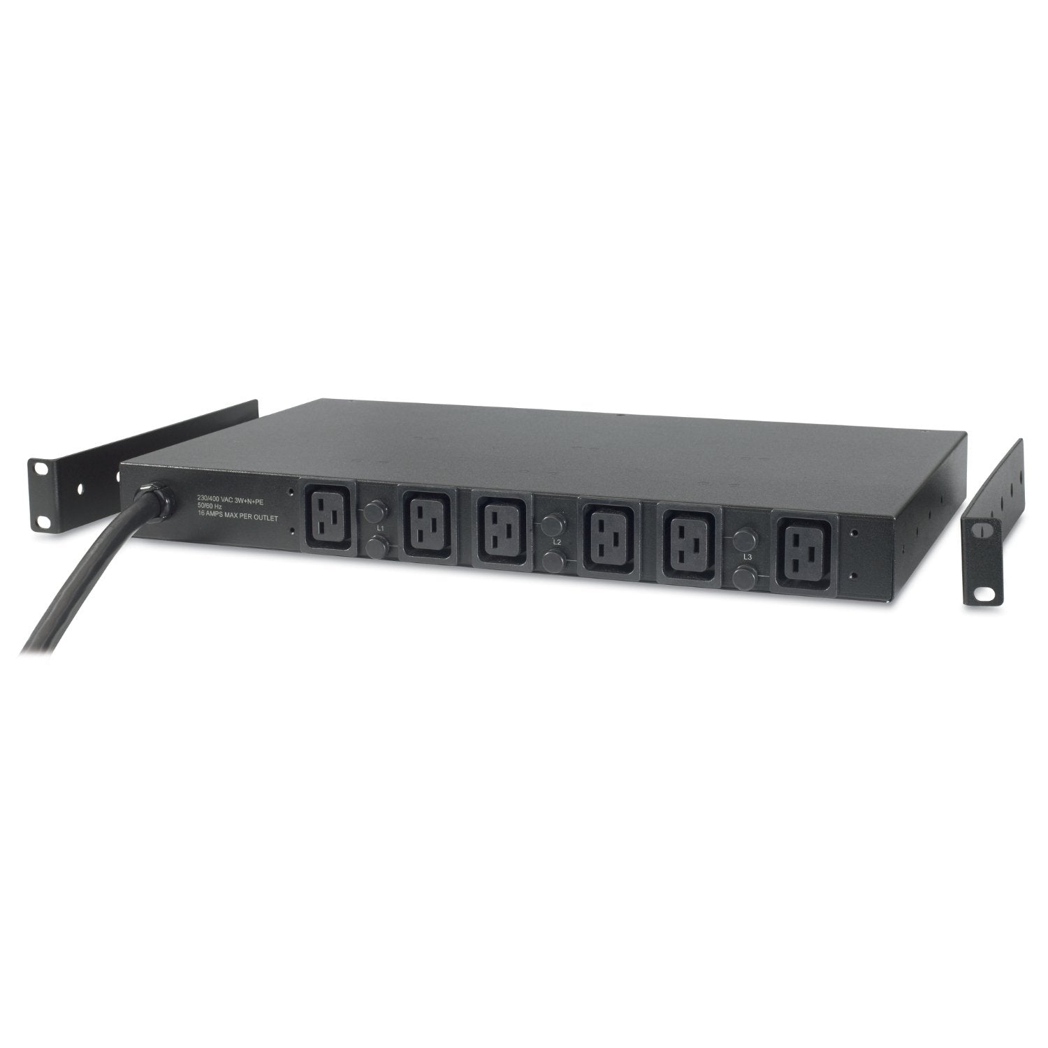 Apc Basic Rack Pdu Unidad De Distribución De Alimentación (Montaje En Bastidor) Ca 208 V Trifásico Input: Hubbell Cs8365c Conectores De Salida: 6 (Iec 60320 C19) 1u 2.4 M Cable Para P/N: Smtl1000rmi2uc Smx1000c Smx1500rm2uc Smx1500rm2uc