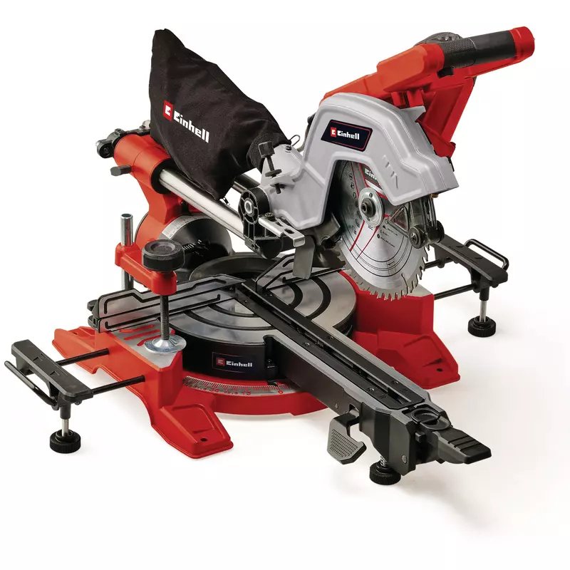 Sierras Einhell Te-Sm 216 L Dual De Corte A Inglete Y A Bisel Rojo/Negro