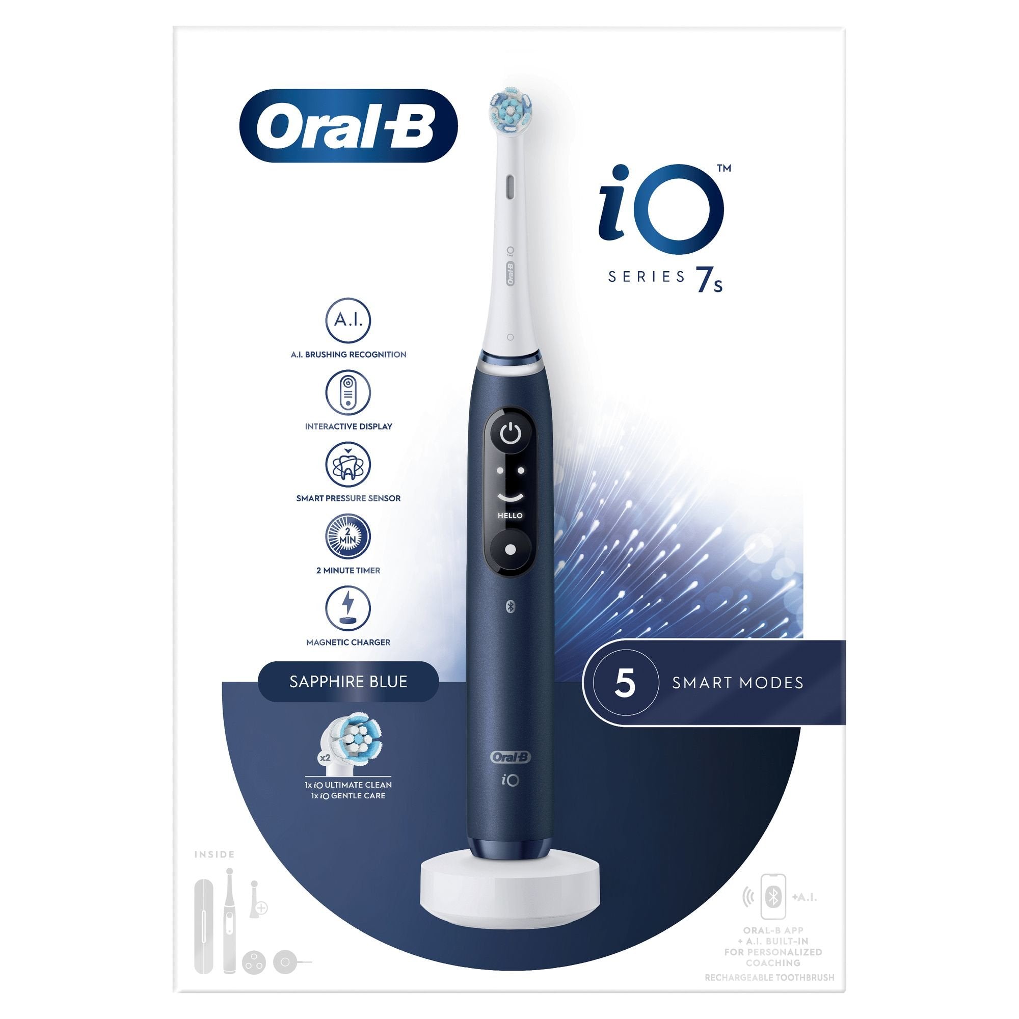 Oral-B Io Series 7s ZahnbRste Blau