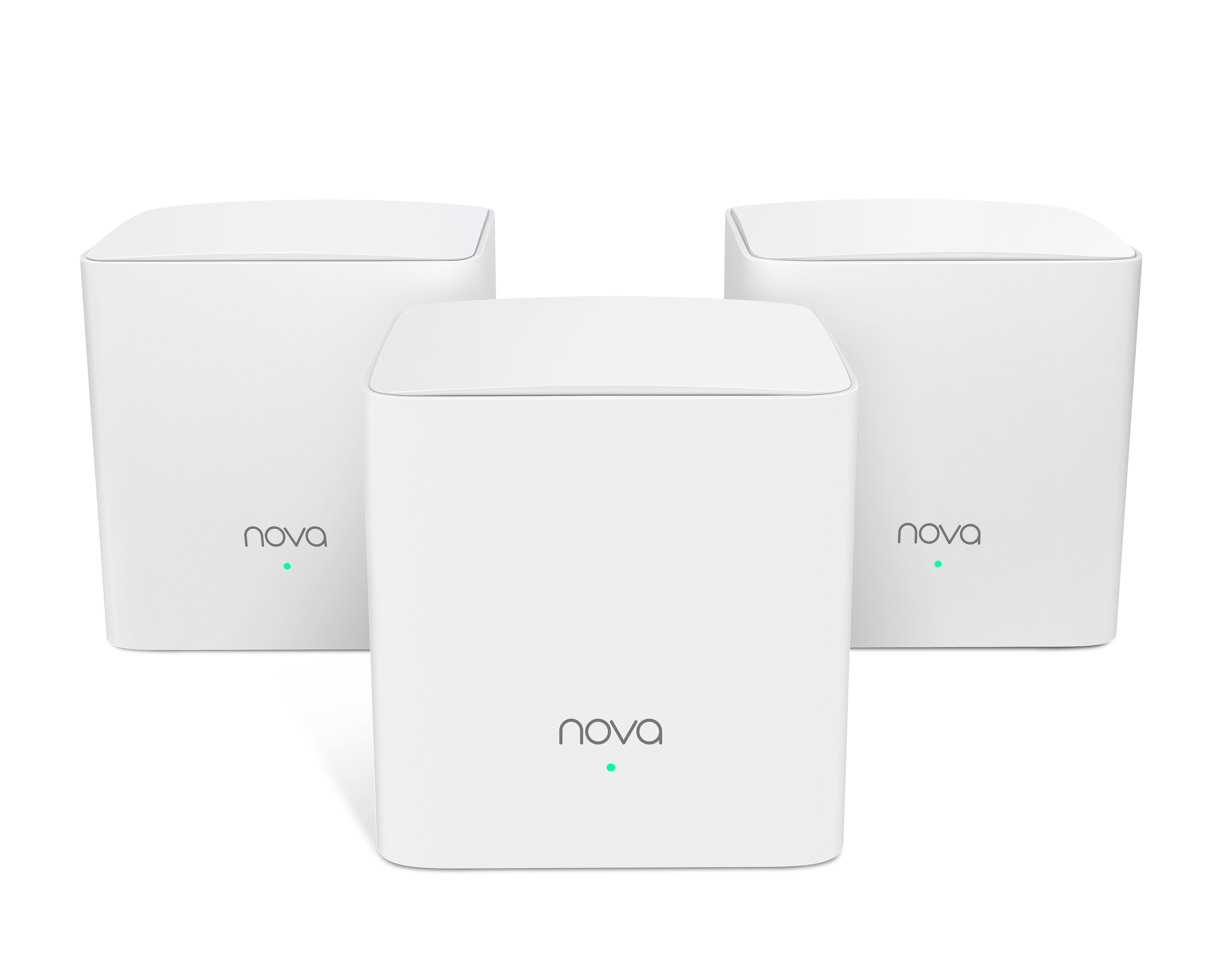 Tenda Nova Mw5 Ac1200 Mesh Router 3-Pack (Mesh5 & 2 X Mesh3f)