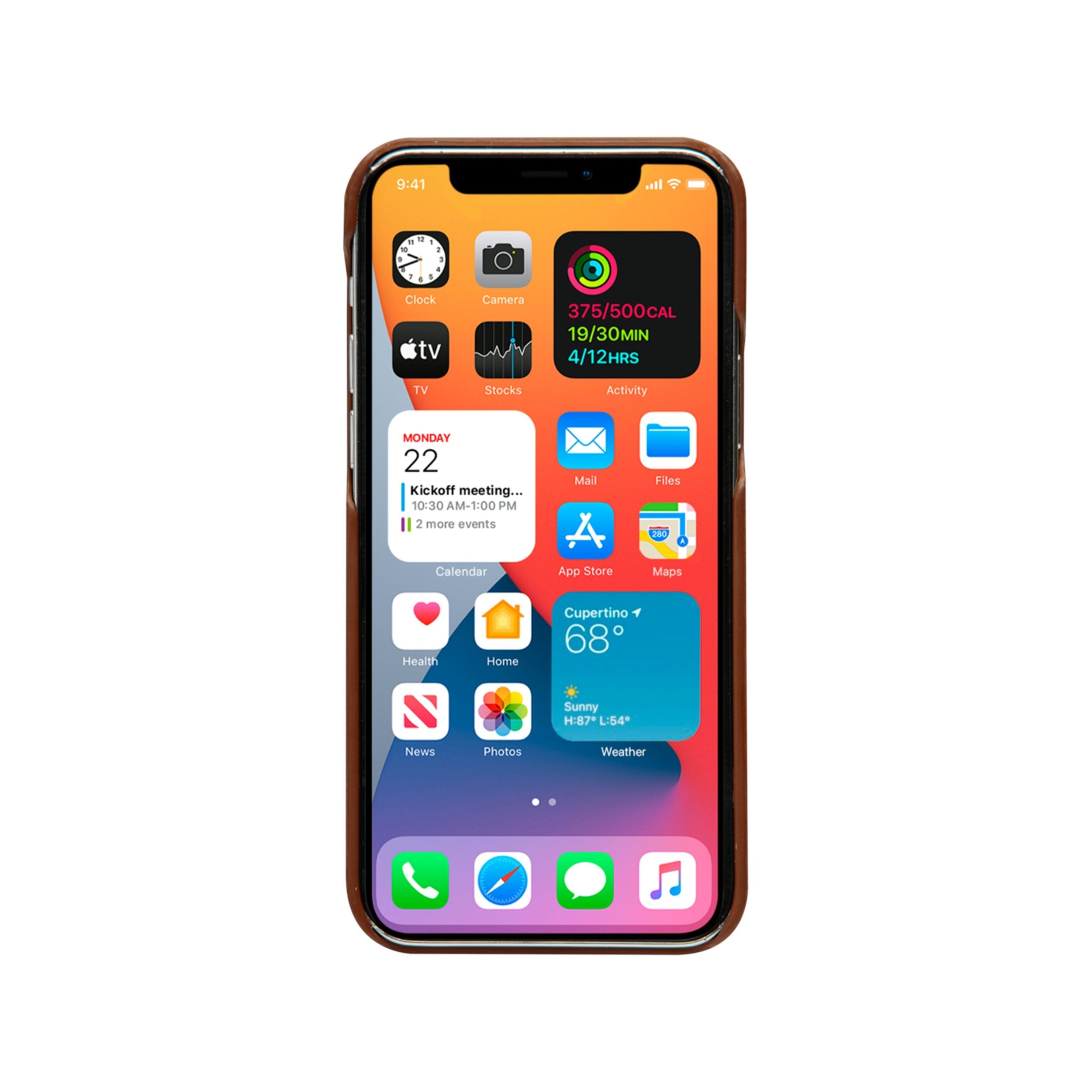 Dbramante1928 Lynge Funda Para Iphone 12 Mini 13,7 Cm (5.4") Funda Cartera Bronceado