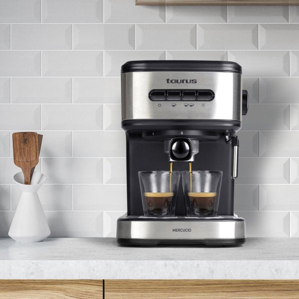 Cafetera Taurus Espresso Mercucio 20bar