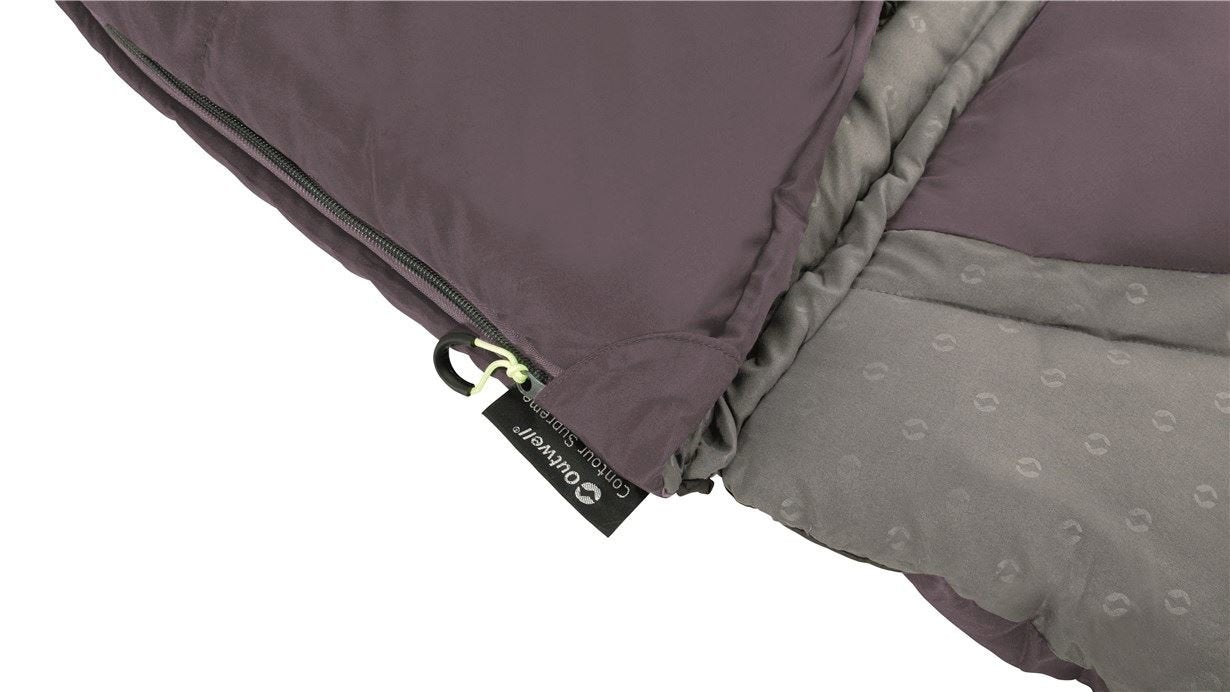 EAN 5709388112606 - Outwell Contour Saco de dormir rectangular Poliéster Púrpura imagen 4