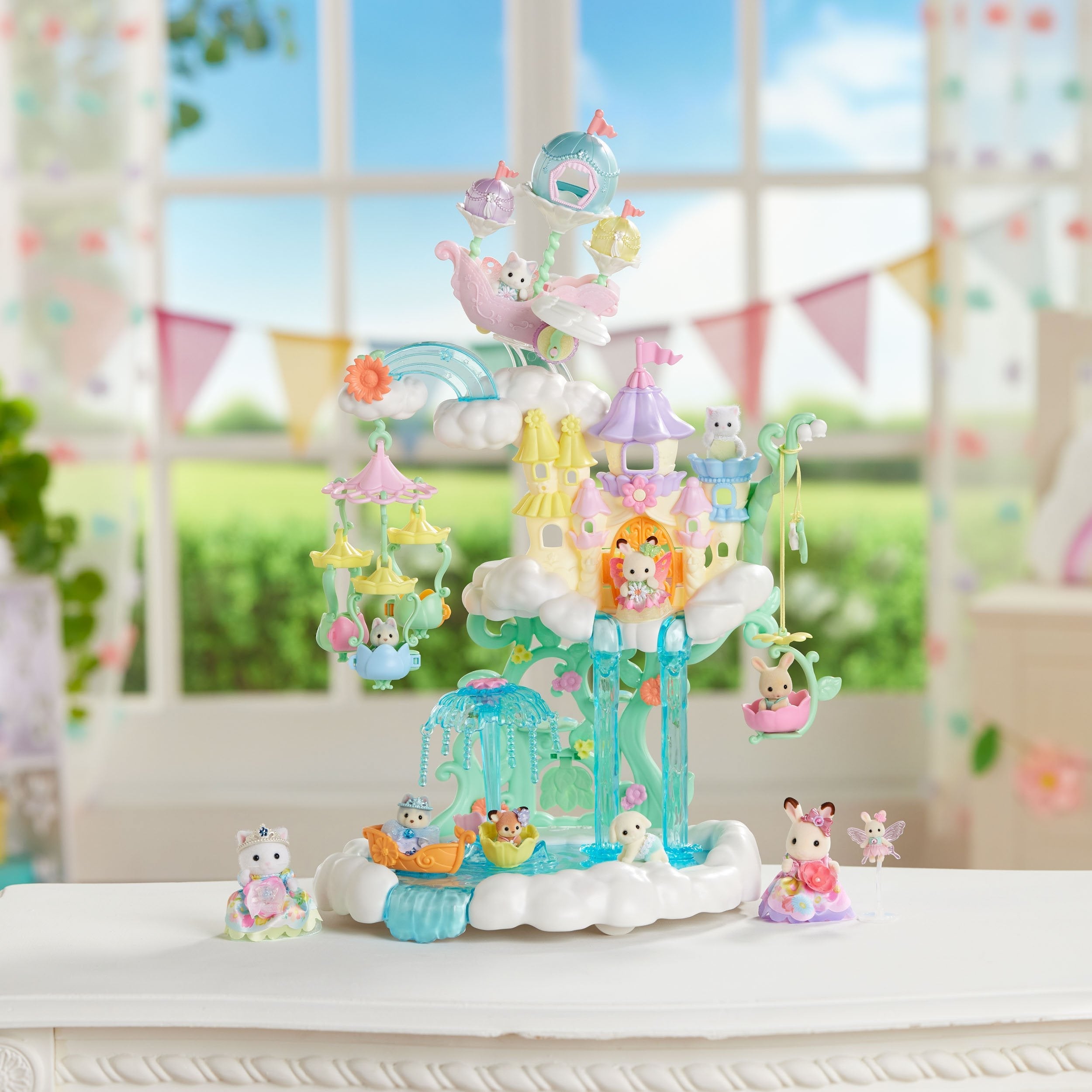 Epoch Sylvanian Families - Magisches Luftschiff Con Figur 5816