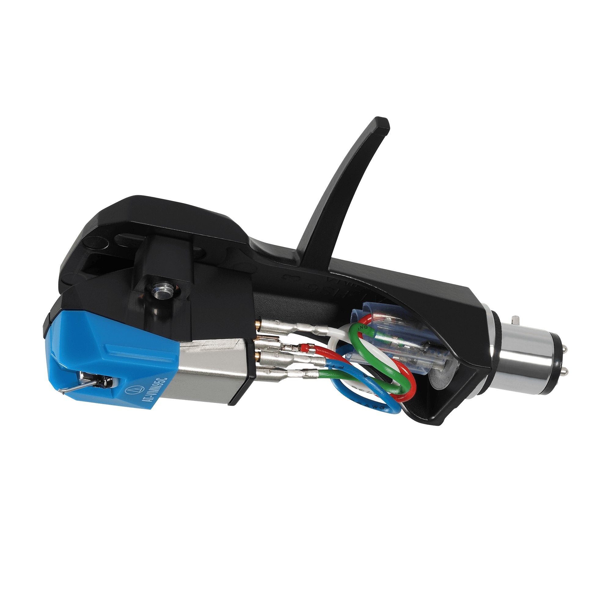 Audio Technica At-Vm95c/H, Tonabnehmer Negro/Azul