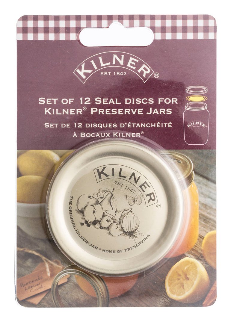 Kil-Zestaw 12 Wieczek Do Zakretek, Preserve Jars