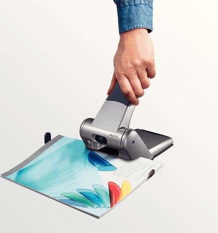 EAN 4049793003542 - Petrus 623358 perforador de papel 65 hojas Plata imagen 4