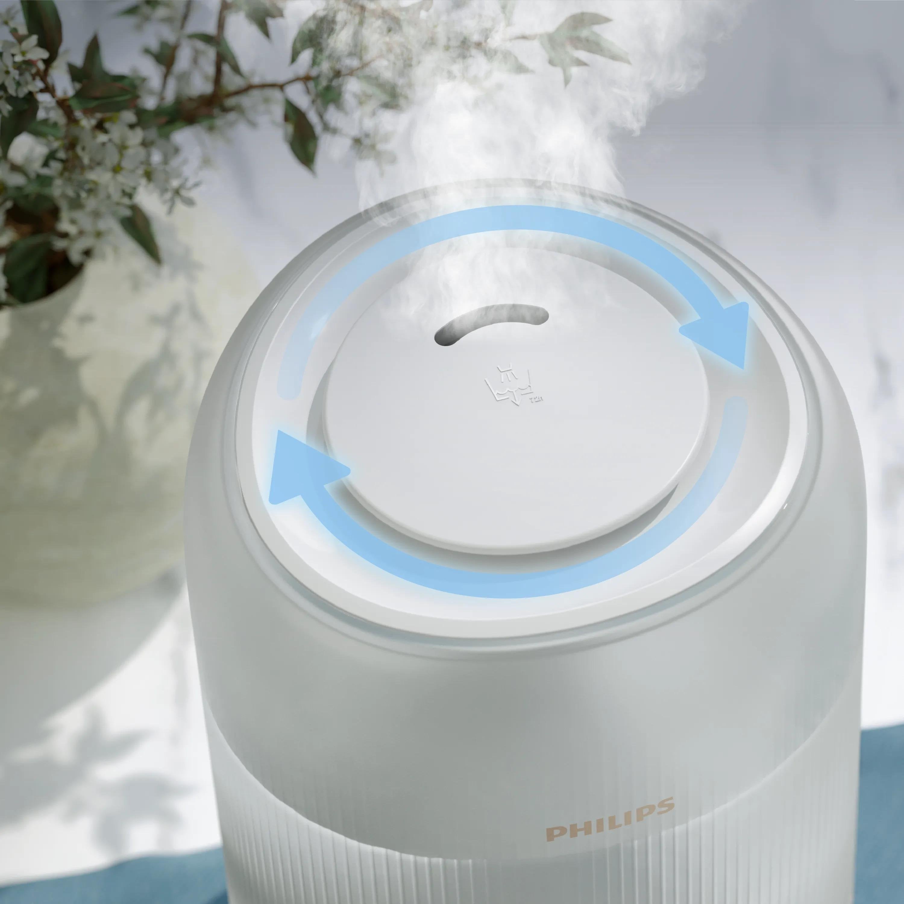 EAN 8720389048890 - Philips 1000 series HU1510/04 humidificador Ultrasónica 3 L Blanco 19 W imagen 13