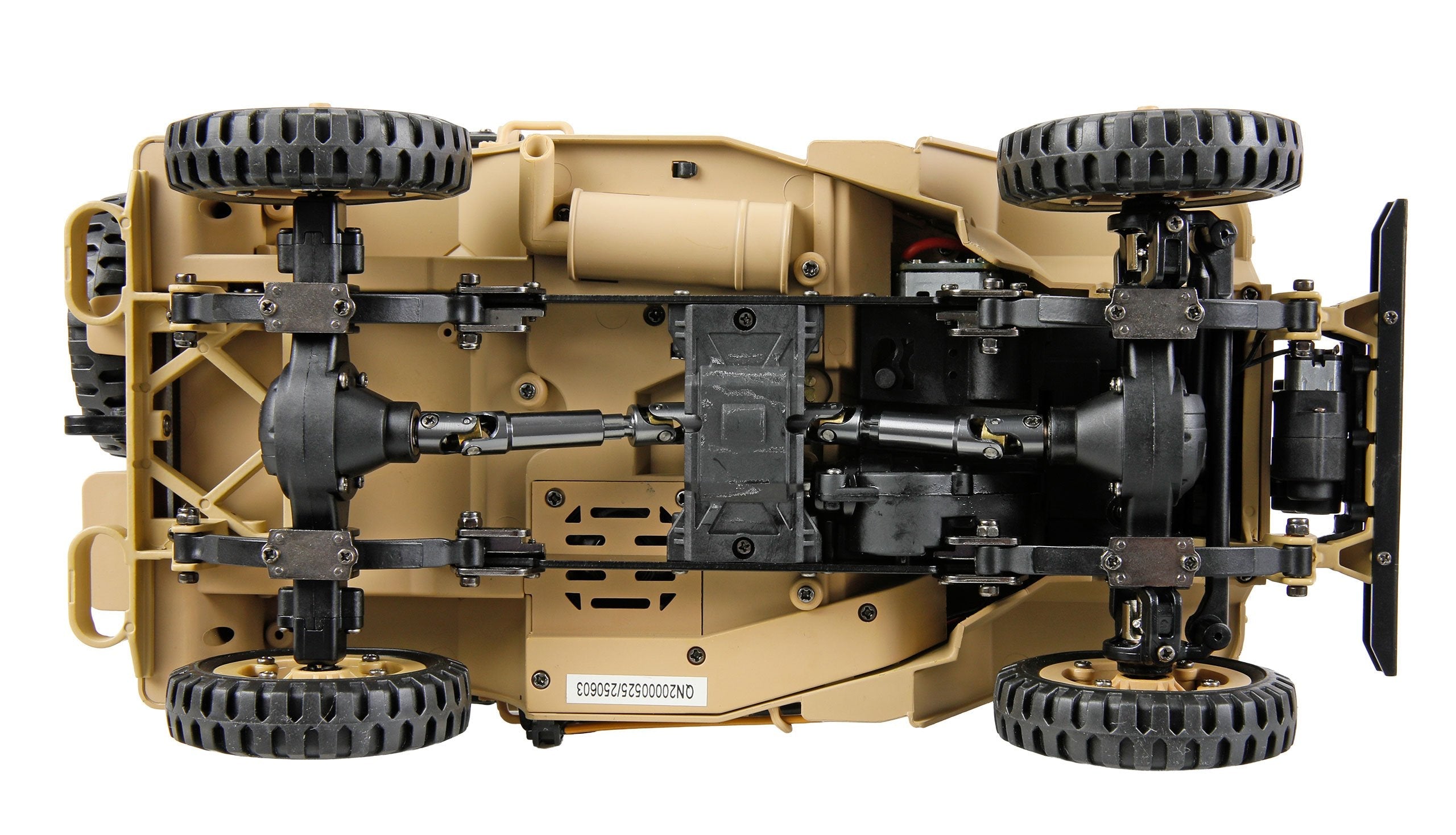 Amewi Jeep Willys Placa Base Scale Crawler 4wd 1:14 Rtr Sand 14+