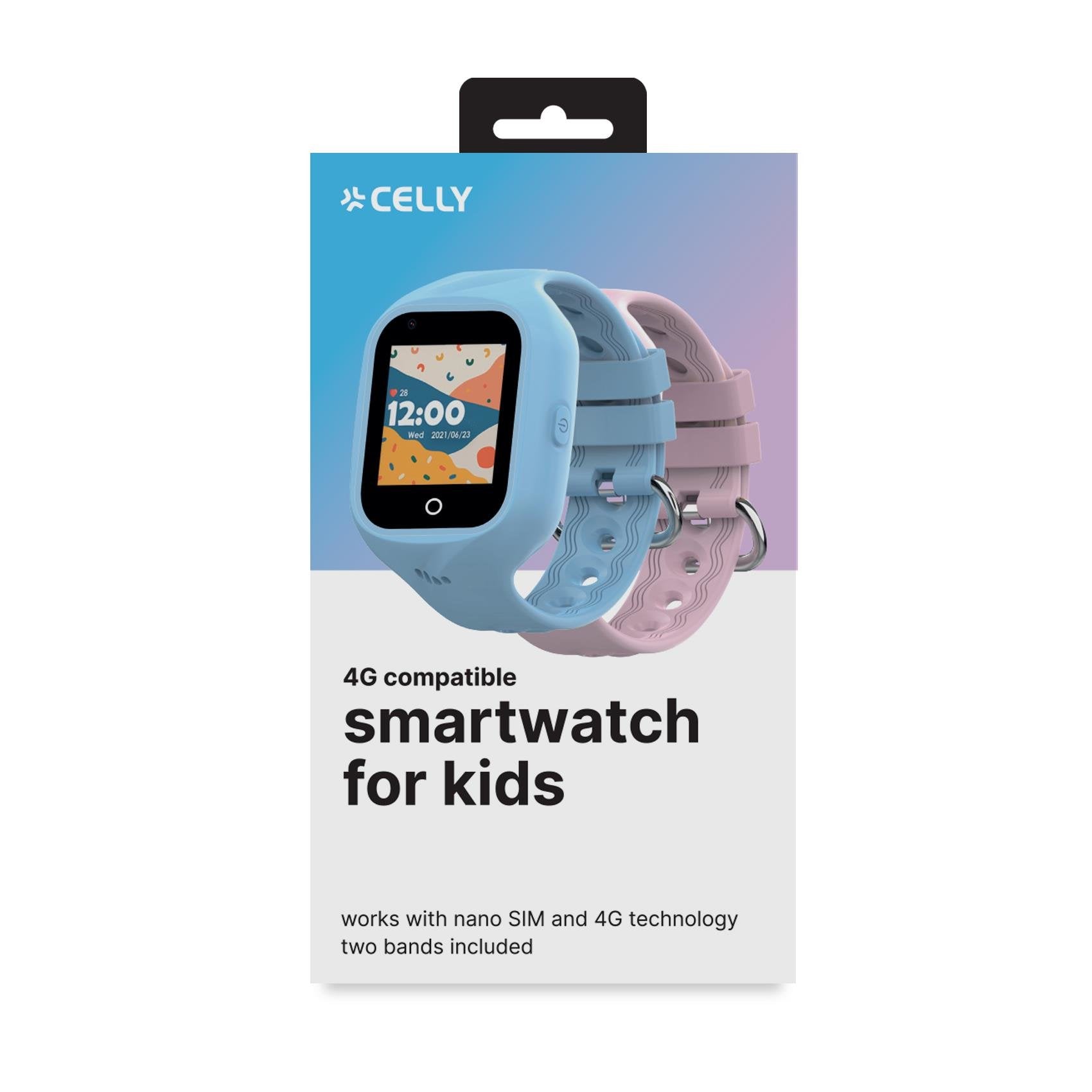 EAN 8021735206507 - Celly KIDSWATCH4G Relojes inteligentes y deportivos 3,56 cm (1.4") Digital Pantalla táctil 4G Negro GPS ( imagen 5